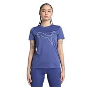 PUMA W TAD Essential Logo tee, Camisetas Unisex Adulto, Blue Crystal,
