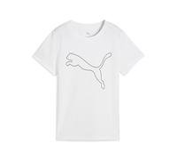 PUMA W TAD Essential Logo tee, Camisetas Unisex Adulto, PUMA White,