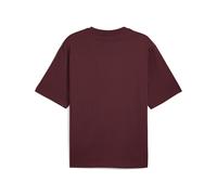 PUMA WARDROBE ESS Boxy Tee Men, Ropa, Ruby Shimmer, L L