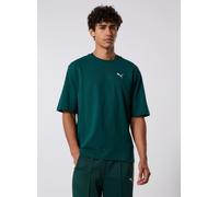 Puma Wardrobe Ess Boxy Tee S Verde