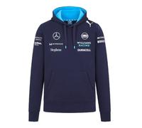 PUMA Williams Racing 2024 - Sudadera con capucha para hombre (azul marino), marino, Medium Adults