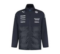 PUMA Williams Racing Formula 1 Chaqueta Híbrida del Equipo 2025 Unisex - Azul Marino - Talla: XL