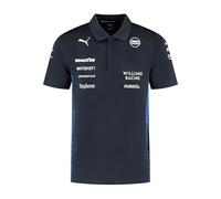 PUMA Williams Racing Formula 1 Polo del Equipo 2025 para Hombre - Azul Marino - Talla: S