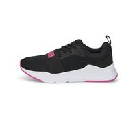PUMA Wired Run JR, Zapatillas, Black-Sunset Pink, 37.5 EU