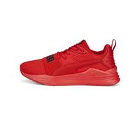 Zapatillas de puma wired run pure infantil rojo 36