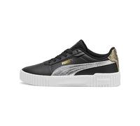 PUMA Women Carina 2.0 Metallic Shine Zapatillas, Puma Black Puma Silver Puma Gold, 38 EU