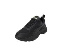 PUMA Cassia, Zapatillas Mujer, Black Black Team Gold, 40.5 EU