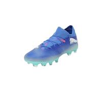 PUMA Future 7 Match FG/AG Wn's, Soccer Shoe Mujer, Bluemazing White-Electric Peppermint, 41 EU