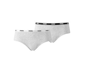 Puma Women Hipster 2P Pack - Color: Grey/Grey Talla: S