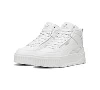 PUMA Karmen II Idol Mid, Sneaker Mujer, White White Silver, 40 EU