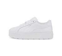 PUMA Zapatillas Karmen L para mujer – Blanco/Plata – Talla 42 EU