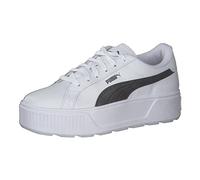 PUMA Women Karmen L Zapatillas, Puma White Puma Black, 38.5 EU