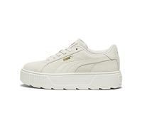 PUMA Women Karmen Zapatillas, White Dewdrop Silver Blue Metallic, 40 EU