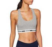 Puma Women Racer Back Top 1P Hang - Color: Grey Melange Talla: XL