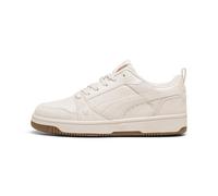 Puma Women Rebound V6 Low Coquette Sneaker, Island Pink-Alpine Snow, 38 EU