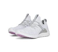 PUMA Women's Laguna Fusion Knit Golf Shoe, High Rise Puma White, 37.5 EU