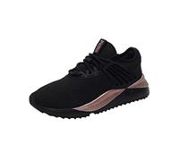 Puma Women's Pacer Future Sneaker, Black-Rose Gold, 9.5