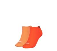 PUMA Women's Sneaker Socks 2 pack, Ropa, Flame Naranja, 35-38 35-38