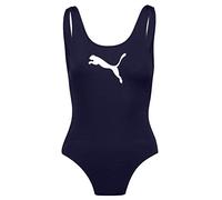 PUMA Women's Swimsuit Bañador de una Pieza, Marina, M para Mujer