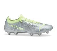 PUMA Womens Ultra 1.4 Firm GroundAg Soccer Cleats Cleated,Firm Ground,Turf - Silver,Metallic - Size 6 M