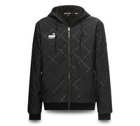 PUMA WORK WEAR Chaqueta de Trabajo con Capucha - Chaqueta de Invierno - Aislante Transpirable y Repelente al Agua - Negro - Talla 4XL