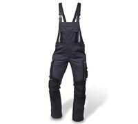 PUMA WORK WEAR Petos premium con muchos bolsillos y tejido de nailon extra reforzado, gris antracita / negro, 46