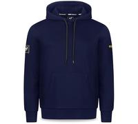 PUMA Workwear Advanced Collection - Sudadera con capucha para hombre - Bolsillo en el hombro, dos bolsillos laterales y riñonera - Tejido transpirable - Para artesanía y logística, marine, XL