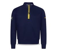 PUMA Workwear Advanced Collection - Sudadera para hombre con cremallera - Compartimento de utilidad en el hombro - Tejido resistente y transpirable - Para artesanía y logística, marine, XL