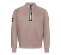 PUMA Workwear Advanced Collection - Sudadera para hombre con cremallera - Compartimento de utilidad en el hombro - Tejido resistente y transpirable - Para artesanía y logística, marrón, L