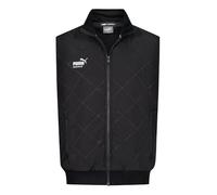 PUMA Workwear - Chaleco de invierno para hombre, forro cálido, resistente al agua y al viento, chaleco de trabajo con bolsillos y forro polar, bolsillo interior, material exterior robusto para trabajo