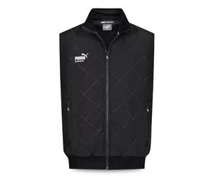 PUMA Workwear - Chaleco de invierno para hombre, forro cálido, resistente al agua y al viento, chaleco de trabajo con bolsillos y forro polar, bolsillo interior, material exterior robusto para trabajo