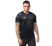 PUMA Workwear Essentials - Camiseta de trabajo premium para hombre, camiseta de tejido resistente con reflectores - para artesanía, producción y construcción, Negro , 4XL