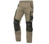 PUMA Workwear Precision X Pantalones de Trabajo para Hombres, Muchos Bolsillos y Rodillas reforzados, ideales para artesanos, trabajadores de producción y construcción, marrón y negro, 58