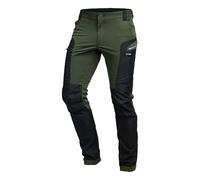 PUMA Workwear Pro-One Adventure Outdoor Wanderhose Herren - Ideal para escalar, montañismo, parkour y más - flexible, reforzada y resistente - Pantalones de exterior para hombre, verde oliva, L