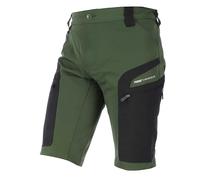 PUMA Workwear Pro-One Adventure - Pantalones cortos de senderismo para hombre, nailon reforzado y duradero, con elástico en 4 direcciones, con anillo en D, pantalones de exterior, verde oliva, M
