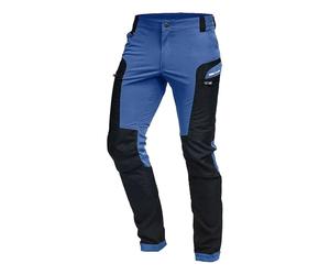 PUMA Workwear Pro-One Adventure - Pantalones de senderismo para hombre, ideales para escalada, montañismo, parkour y más, flexibles, reforzados y resistentes, para hombre, azul celeste, 4XL