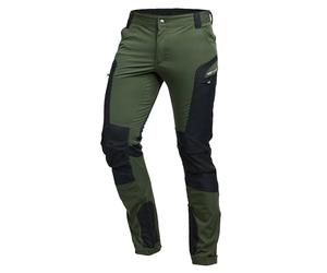 PUMA Workwear Pro-One - Pantalones de senderismo para hombre, robustos, con nailon reforzado para mayor durabilidad, pantalones de trekking con elástico en 4 direcciones, tira de botones ajustable