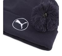 PUMA WRMLBL's Golf Removable Pom Beanie Men, Accesoiros, Deep Navy, OSFA OSFA