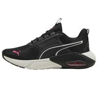 Puma X-Cell Nova FS Tenis Unisex para Correr de Carretera, Negro, Blanco cálido, Rosa Puro, Talla 4, Puma Negro, Blanco cálido, Rosa Puro, 37 EU