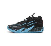 PUMA X MELO MB.03 Blue Hive - Zapatillas de baloncesto mixtas, Negro Aqua Vif, 49.5 EU