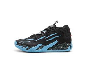 PUMA X MELO MB.03 Blue Hive - Zapatillas de baloncesto mixtas, Negro Aqua Vif, 49.5 EU