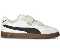 Puma - Zapatilla Club II Era Niño, Unisex, White-Black, 2.5 UK