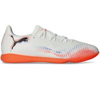 Puma - Zapatilla de fútbol sala Future 8 Play It, Unisex, PUMA White-PUMA Black-Glowing Red, 9.5 UK
