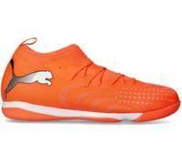 PUMA Future 9 Match It + Mid Jr, Zapatillas de fútbol Unisex para niños y niños, Glowing Red White Black Silver, 4.5 UK, Glowing Red Puma White Puma Black Puma Silver, 4.5 UK