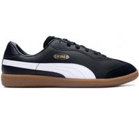 Puma - Zapatilla de fútbol sala King 21 IT, Unisex, Black-White-Gum, 10 UK