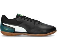 Puma - Zapatilla de fútbol sala Truco III Niño, Unisex, Black-Fizzy Light-White-Varsity Gre, 1 UK