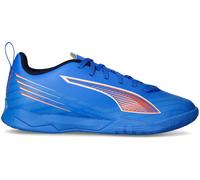 Puma - Zapatilla de fútbol sala Ultra 6 Play IT Niño, Unisex, Ultra Blue-White-Glowing Red, 1 UK