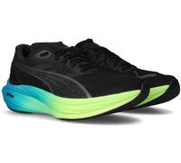 Puma Herren Deviate Nitro 3 Laufschuhe Neutralschuh Puma Black-Speed Blue - Schwarz 44