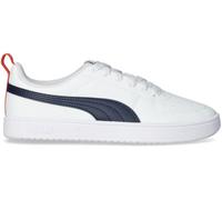 Puma - Zapatilla Rickie Niño, Unisex, White-Peacoat, 5 UK