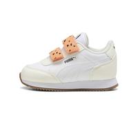 PUMA Zapatillas Adaptor Match Infantiles 25 Warm White Bright Melon Black Orange